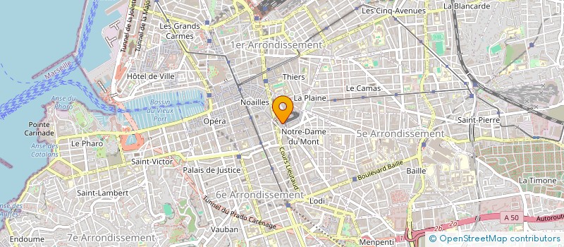 localisation de l'entreprise JULIE à MARSEILLE