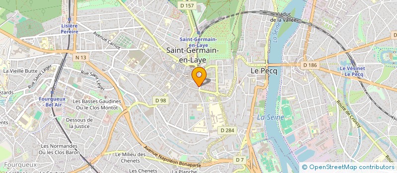 localisation de l'entreprise JULIE  SAINT-GERMAIN-EN-LAYE