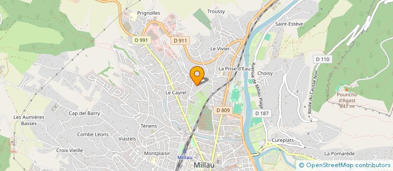 localisation de l'entreprise JULIE  MILLAU