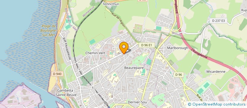 localisation de l'entreprise JULIE à BOULOGNE-SUR-MER