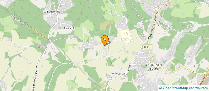 localisation de l'entreprise JULIE  COULOUNIEIX-CHAMIERS