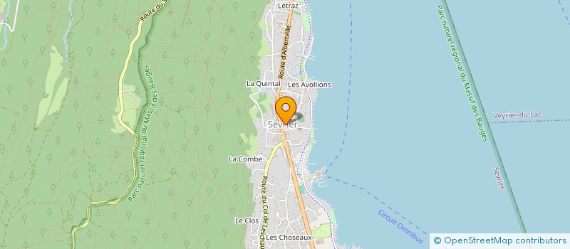 localisation de l'entreprise JULIE ABBATE à SEVRIER