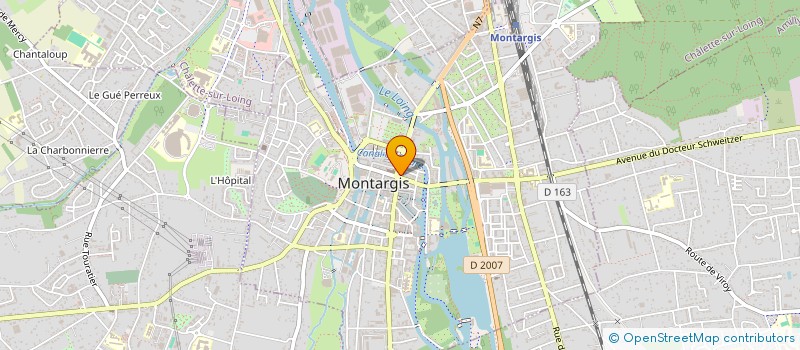 localisation de l'entreprise JULIE B LA SUITE à MONTARGIS