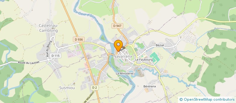 localisation de l'entreprise JULIE BERNARD PHOTOGRAPHIE à NAVARRENX