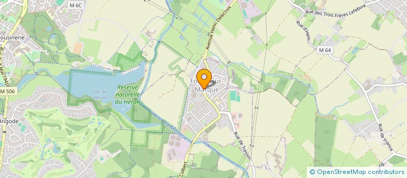 localisation de l'entreprise JULIE COSY  FOREST-SUR-MARQUE