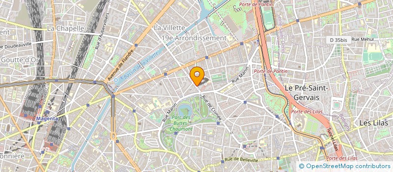 localisation de l'entreprise JULIE DIS à PARIS