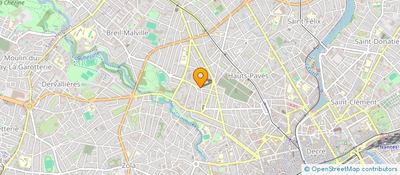 localisation de l'entreprise JULIE FLAMINGO à NANTES