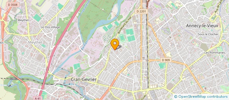 localisation de l'entreprise JULIE GOLDENSTEIN CONSEIL  ANNECY