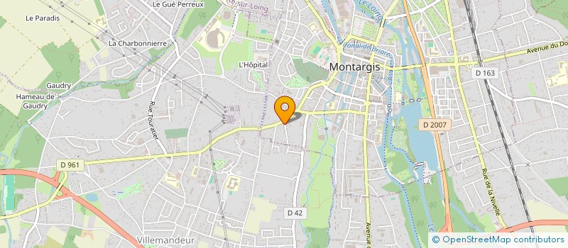 localisation de l'entreprise JULIE HAIR STUDIO  MONTARGIS