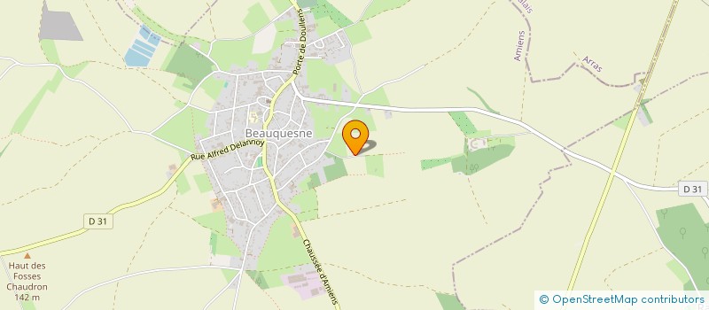 localisation de l'entreprise JULIE INITIATIVES NATURE  BEAUQUESNE