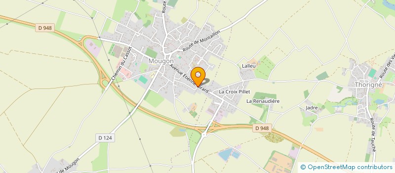 localisation de l'entreprise JULIE LEDET COUDOUR DEVELOPPEMENT à AIGONDIGNE