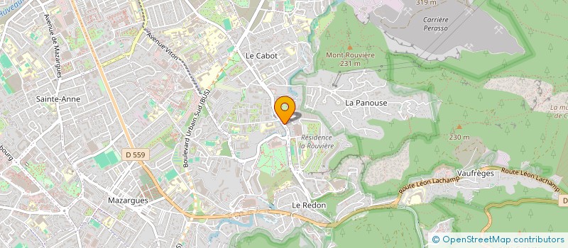 localisation de l'entreprise JULIE MARTINETTI ORTHOPHONISTE  MARSEILLE