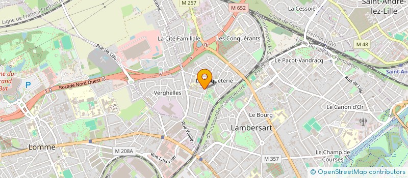 localisation de l'entreprise JULIE OLIVIER CONSULTANTE à LAMBERSART