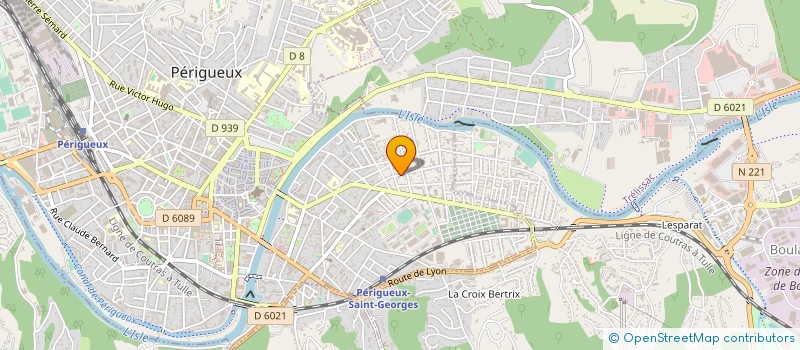 localisation de l'entreprise JULIE PEYSSARD MOTORSPORTS  PERIGUEUX