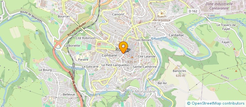 localisation de l'entreprise JULIE SALEIL  AGEN-D'AVEYRON