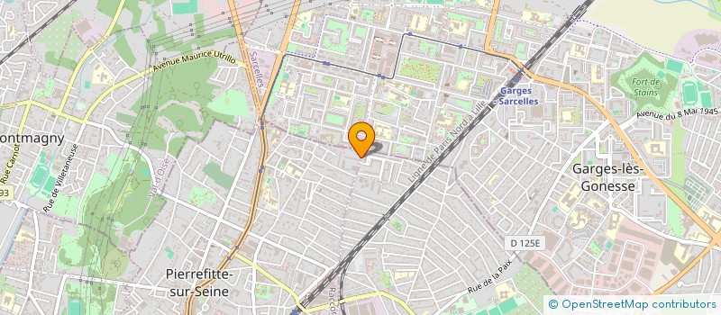 localisation de l'entreprise JULIE TEX à PIERREFITTE-SUR-SEINE