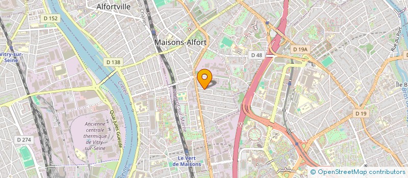 localisation de l'entreprise JULIECLAIRE à MAISONS-ALFORT