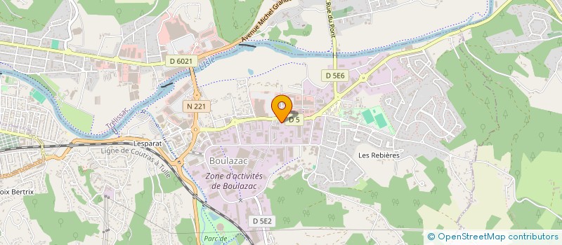 localisation de l'entreprise JULIEN  ANNESSE-ET-BEAULIEU