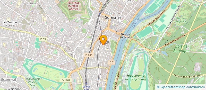 localisation de l'entreprise JULIEN à SURESNES
