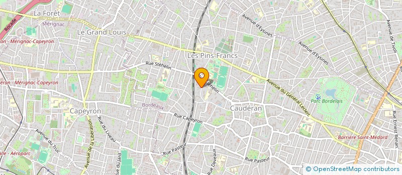 localisation de l'entreprise JULIEN  BORDEAUX
