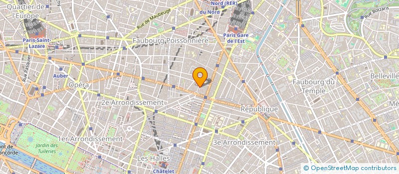 localisation de l'entreprise JULIEN  PARIS