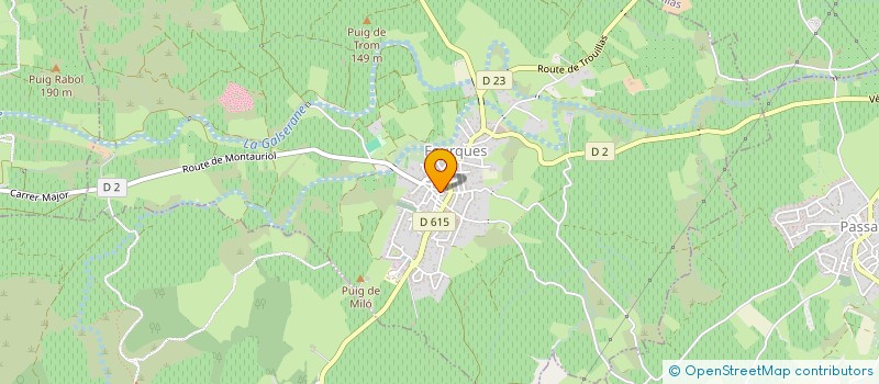 localisation de l'entreprise JULIEN  FOURQUES