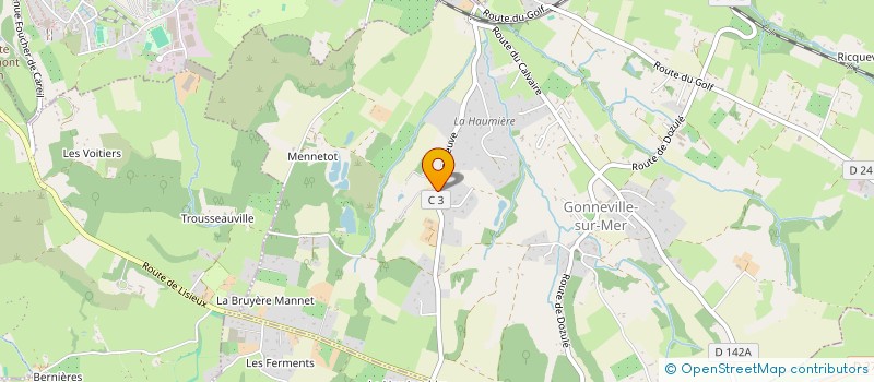 localisation de l'entreprise JULIEN  IFS