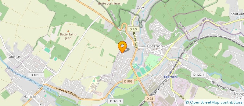 localisation de l'entreprise JULIEN à EPERNON
