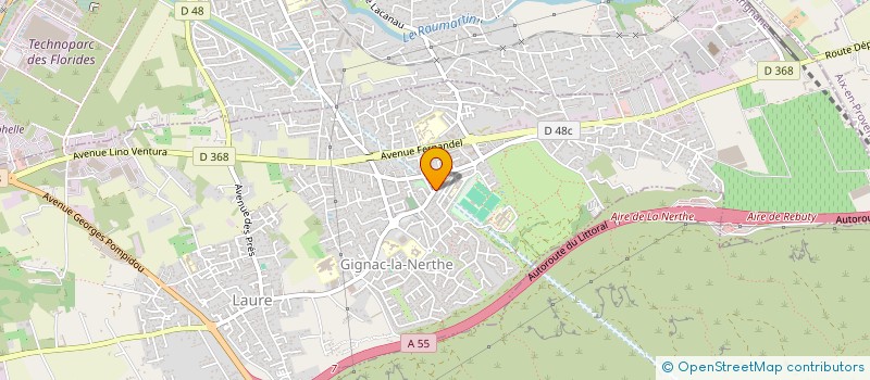 localisation de l'entreprise JULIEN à GIGNAC-LA-NERTHE