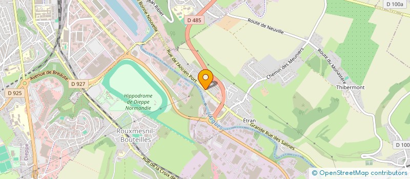 localisation de l'entreprise JULIEN ANAELLE MENIVAL  MARTIN-EGLISE