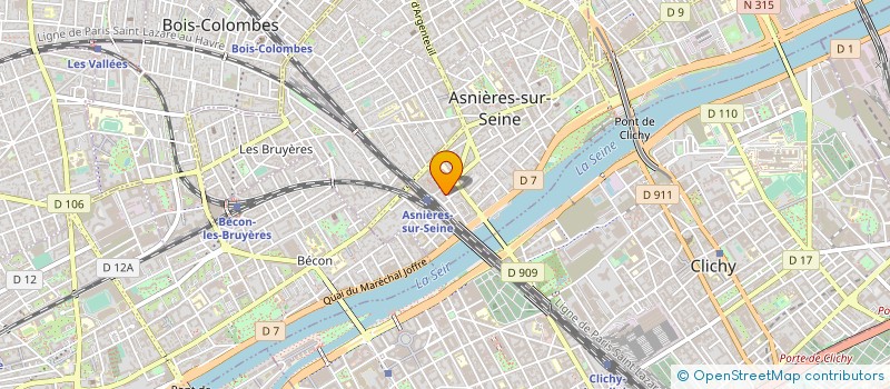 localisation de l'entreprise JULIEN AUTIER CONSULTING  ASNIERES-SUR-SEINE