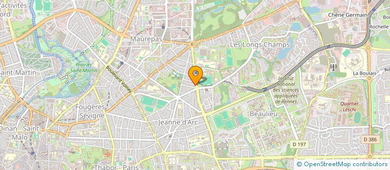 localisation de l'entreprise JULIEN BISCHOFF CONSEIL  RENNES