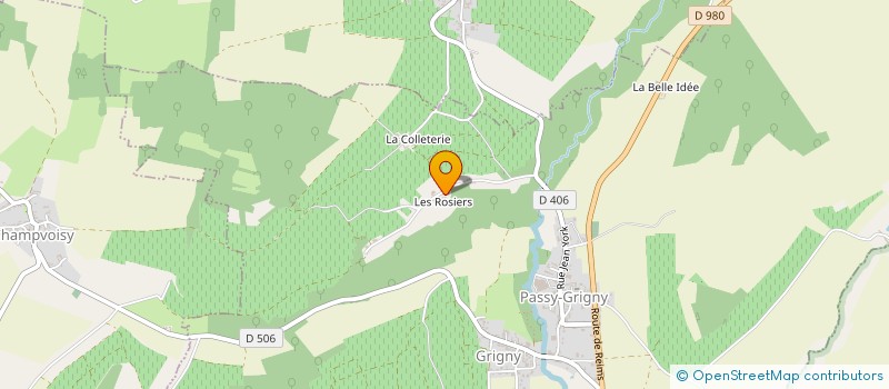 localisation de l'entreprise JULIEN CHARMAILLE  PASSY-GRIGNY