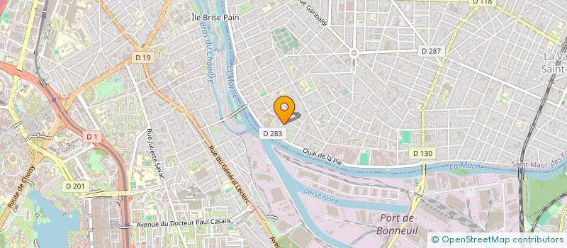 localisation de l'entreprise JULIEN CHASSEREAU ENTREPRISE  ITTEVILLE