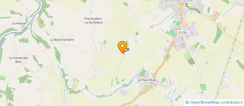 localisation de l'entreprise JULIEN CHEVALLIER à ATHIS-VAL DE ROUVRE