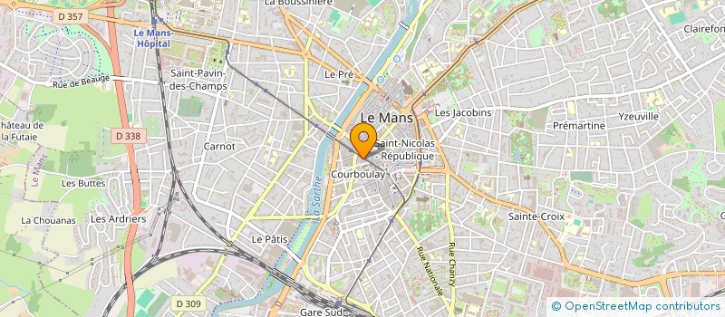 localisation de l'entreprise JULIEN CONCEPT à LE MANS