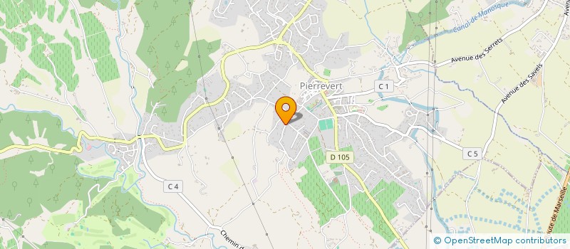 localisation de l'entreprise JULIEN CONSEIL AUDIT EXPERTISE  PIERREVERT