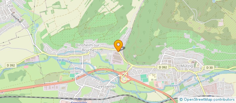 localisation de l'entreprise JULIEN DEPANNAGE SERRURE  DINSHEIM-SUR-BRUCHE