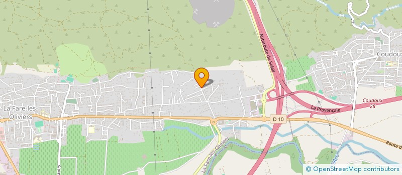 localisation de l'entreprise JULIEN DESTELLE  BARJOLS