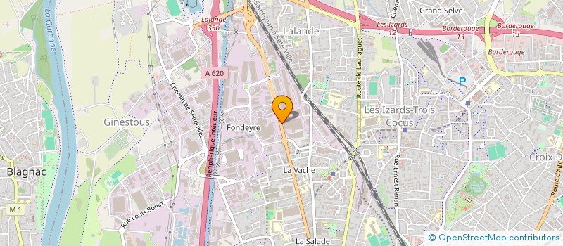localisation de l'entreprise JULIEN DISTRIBUTION FRUITS à TOULOUSE
