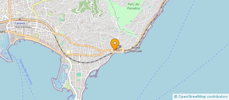 localisation de l'entreprise JULIEN ENVIRON TECH INTERNATIONAL à CANNES