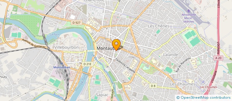 localisation de l'entreprise JULIEN ET AURELIE  MONTAUBAN