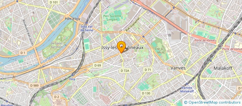 localisation de l'entreprise JULIEN ET CAMILLE à ISSY-LES-MOULINEAUX