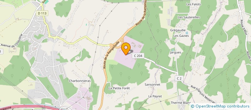 localisation de l'entreprise JULIEN FLAHAUT ARCHITECTURE  COULOUNIEIX-CHAMIERS