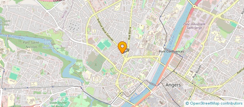 localisation de l'entreprise JULIEN GILLET  ANGERS