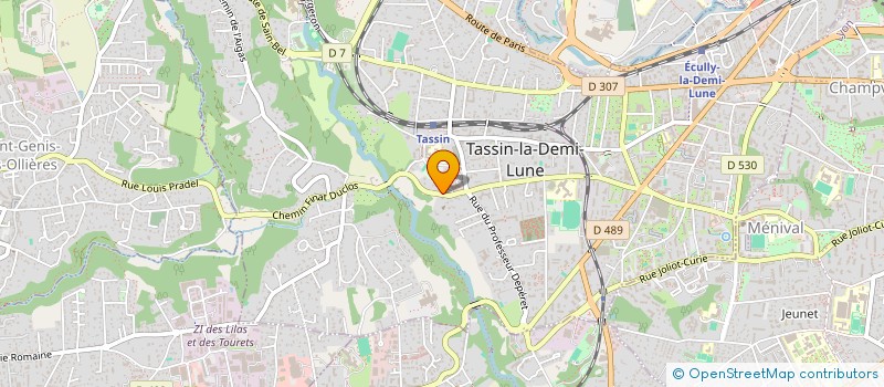 localisation de l'entreprise JULIEN GINSBURGER  LYON