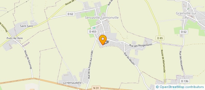 localisation de l'entreprise JULIEN GLUCK DOMOTIQUE à SERVAVILLE-SALMONVILLE