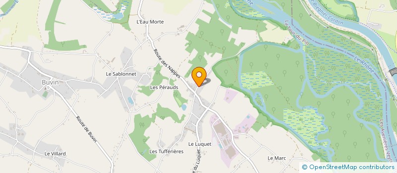 localisation de l'entreprise JULIEN GREPAT AMENAGEMENT  LES AVENIERES VEYRINS-THUELLIN