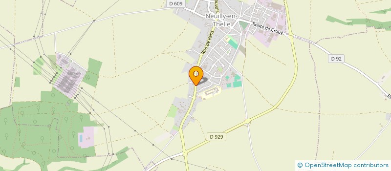 localisation de l'entreprise JULIEN GROUPE ISOLATION BATIMENT  NEUILLY-EN-THELLE