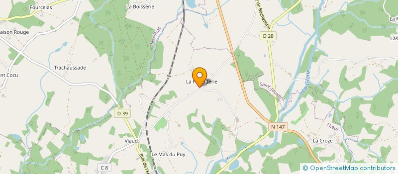 localisation de l'entreprise JULIEN GUIBERT à NIEUL